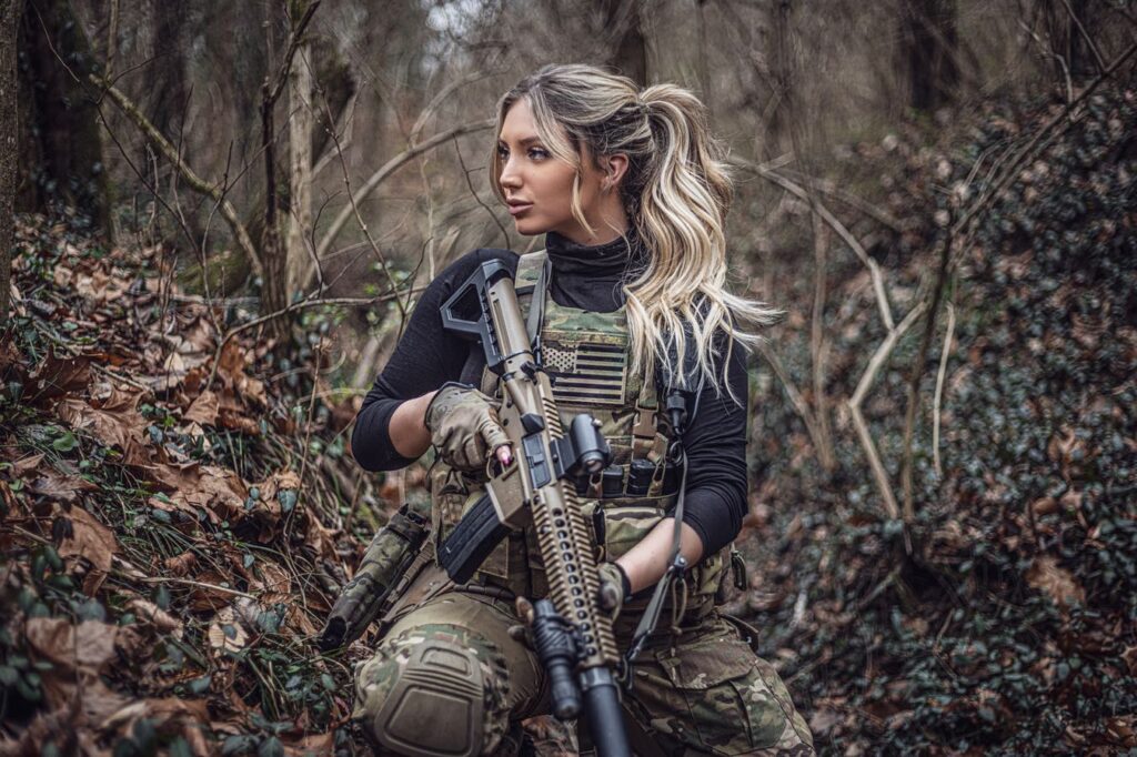 was kayley gunner in the military